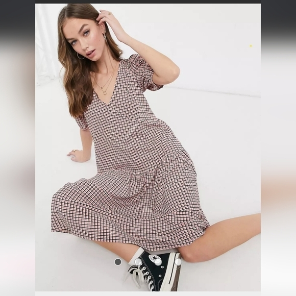 ASOS DESIGN Midi Smock Dress - Picture 2 of 12